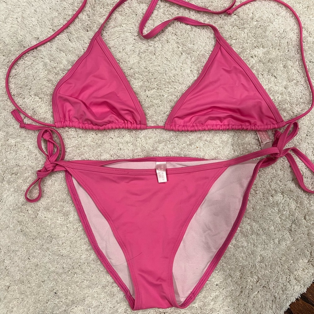 Pink String Bikini - image 1